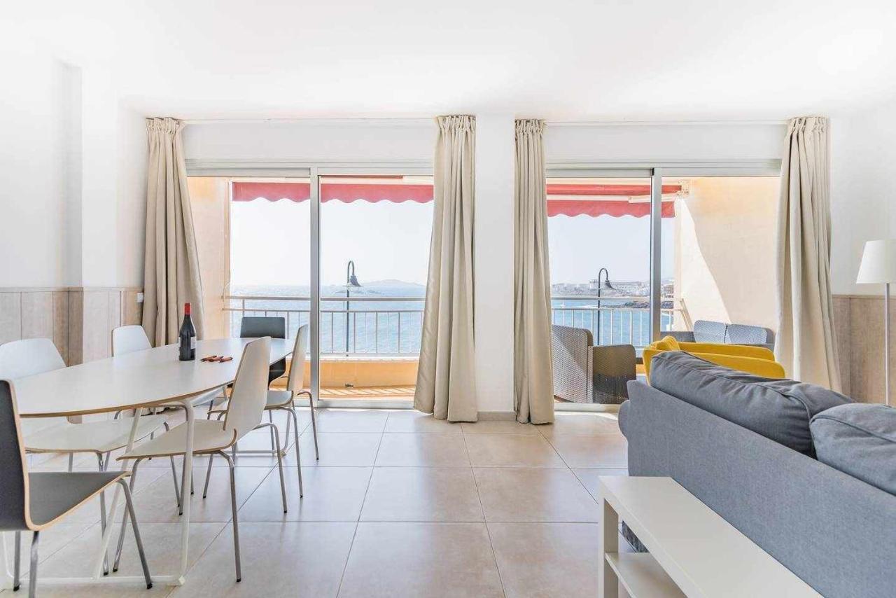 Piso En Primera Linea Con Vistas Directas Al Mar Melenara Dış mekan fotoğraf